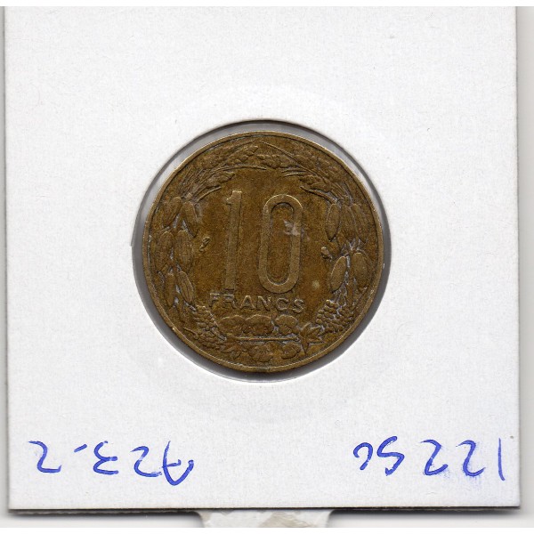 Cameroun  10 francs 1961 TTB, KM.2 Elands de Derby