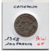 Cameroun 100 francs 1968 TTB+, KM.14 Elands de Derby