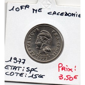 Nouvelle Calédonie 10 Francs 1977 Spl, Lec.90