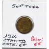 Togo, 50 centimes 1924 TB, Lec.7