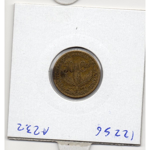 Togo, 50 centimes 1924 TB, Lec.7