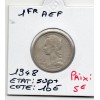 AEF Afrique Equatoriale Française 1 Franc 1948 Sup+, Lec.15 Union