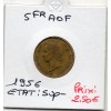 AOF Afrique Occidentale Française 5 Francs 1956 Sup-, Lec.14