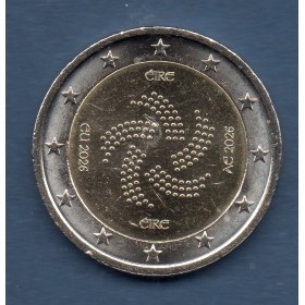 2 euro commémorative, Irlande 2026, Présidence UE, UNC sachet