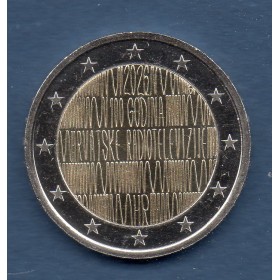 2 euro commémorative, Croatie 2026, Radiotélévision Croate, UNC rouleaux