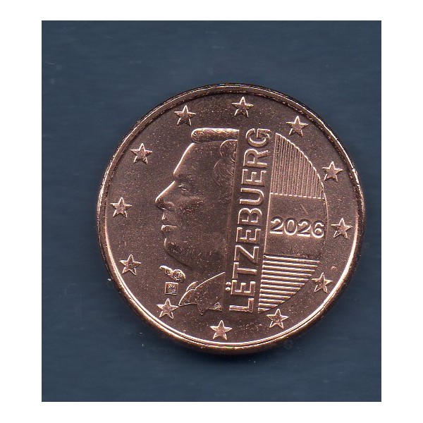 Pièce de 1 centime d'Euro Luxembourg - Grand-Duc Guillaume (2026 à nos jours)