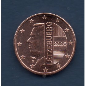 Pièce de 2 centimes d'Euro Luxembourg - Grand-Duc Guillaume (2026 à nos jours)