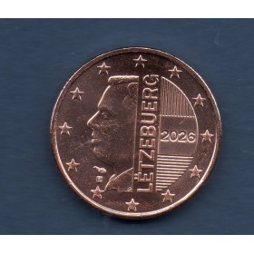 Pièce de 5 centimes d'Euro Luxembourg - Grand-Duc Guillaume (2026 à nos jours)