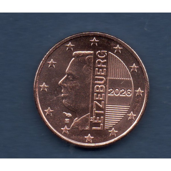 Pièce de 5 centimes d'Euro Luxembourg - Grand-Duc Guillaume (2026 à nos jours)