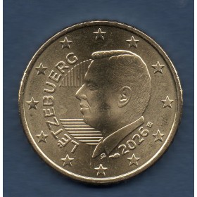 Pièce de 50 centimes d'Euro Luxembourg - Grand-Duc Guillaume (2026 à nos jours)