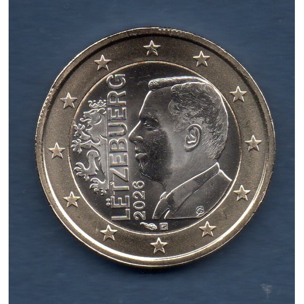 Pièce de 1 euro Luxembourg - Grand-Duc Guillaume (2026 à nos jours)