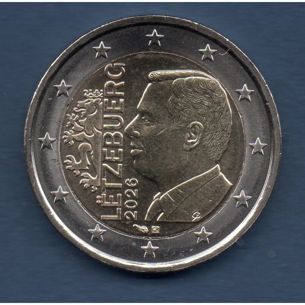 Pièce de 2 euros Luxembourg - Grand-Duc Guillaume (2026 à nos jours)