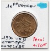 10 francs Mathieu 1974 tranche B Spl