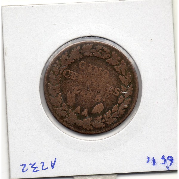 5 centimes Dupré An 8/5 AA Metz B