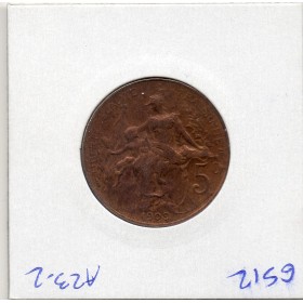 5 centimes Dupuis 1909 TTB+