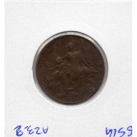 5 centimes Dupuis 1909 TTB