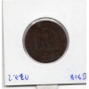 5 centimes Napoléon III tête nue 1857 MA MArseille B+