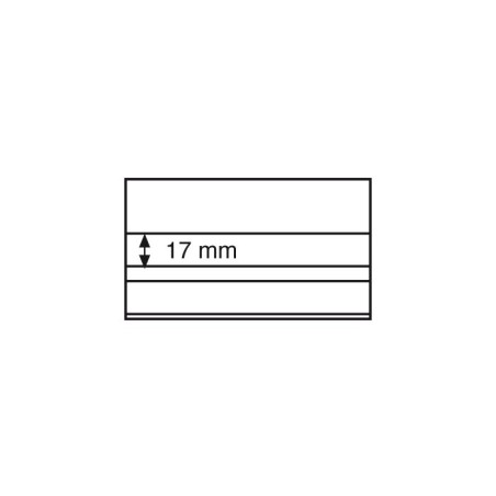 Cartes standard PVC 148x85 mm, 2 bandes, noir