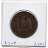 10 centimes Napoléon III tête laurée 1861 K Bordeaux TTB oxydée