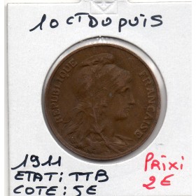 10 centimes Dupuis 1911 TTB