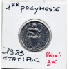 Polynésie Française 1 Franc 1983 FDC, Lec.11