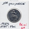 Polynésie Française 1 Franc 1983 FDC, Lec.11