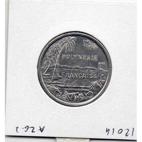 Polynésie Française 2 Francs 1985 FDC, Lec.35