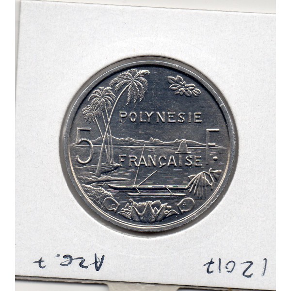 Polynésie Française 5 Francs 1983 Fdc, Lec.54