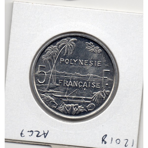 Polynésie Française 5 Francs 1987 Fdc, Lec.57
