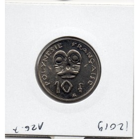 Polynésie Française 10 Francs 1983 FDC, Lec.77