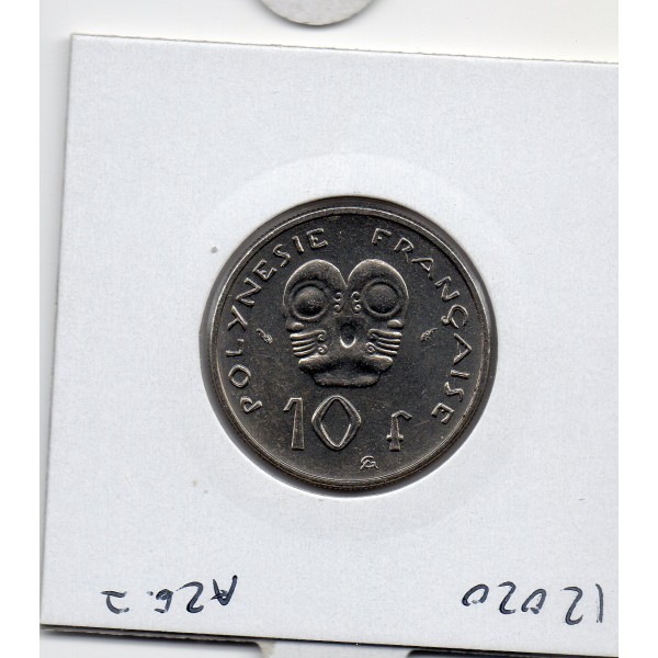 Polynésie Française 10 Francs 1985 FDC, Lec.79