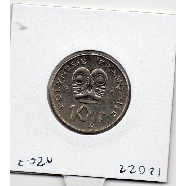Polynésie Française 10 Francs 1983 Spl, Lec.77