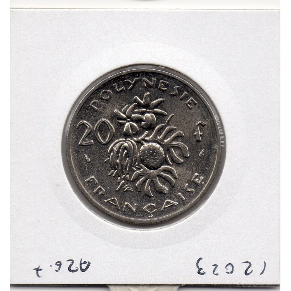 Polynésie Française 20 Francs 1983 Sup+, Lec.100