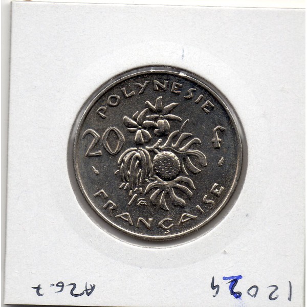 Polynésie Française 20 Francs 1983 FDC, Lec.100