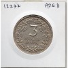 Allemagne weimar 3 reichsmark 1925 A, TTB+ KM.45 Rhénanie