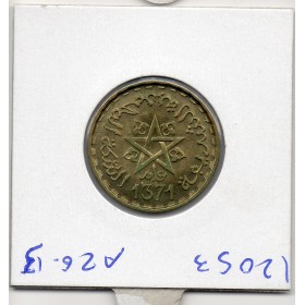 Maroc Essai 20 francs 1371 AH -1952 Spl , Lec.276