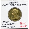 Madagascar essai 20 francs 1953 Spl, Lec 111 union française