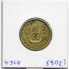 Madagascar essai 20 francs 1953 Spl, Lec 111 union française
