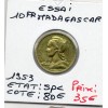 Madagascar essai 10 francs 1953 Spl, Lec.108 union française