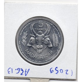 Madagascar essai 5 francs 1953 Spl, Lec.105 union française
