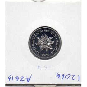 Madagascar Essai 2 francs 1965 FDC, KM.E7 Poinsettia