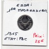 Madagascar Essai 1 franc 1965 FDC, KM.E6 Poinsettia