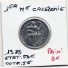 Nouvelle Calédonie 1 Franc 1983 FDC, Lec.46