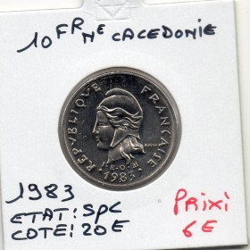 Nouvelle Calédonie 10 Francs 1983 Spl, Lec.94