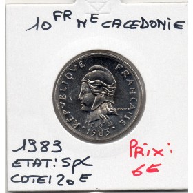 Nouvelle Calédonie 10 Francs 1983 Spl, Lec.94