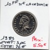 Nouvelle Calédonie 10 Francs 1986 Spl, Lec.95
