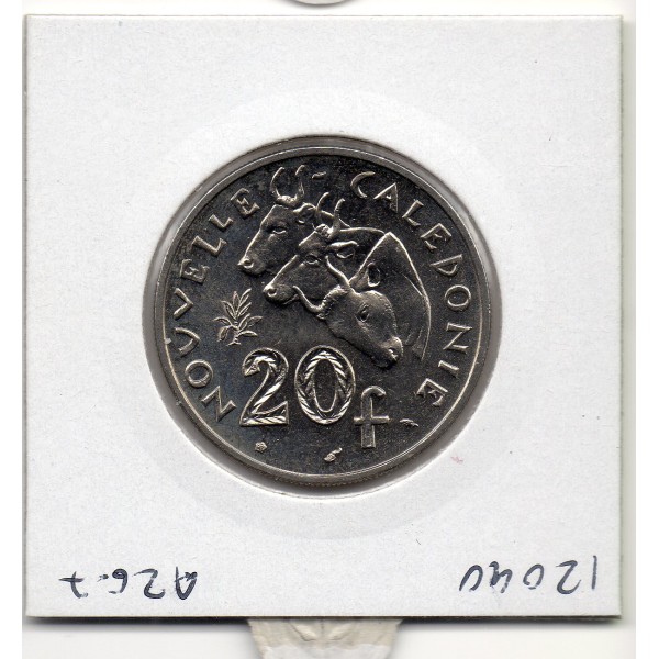 Nouvelle Calédonie 20 Francs 1983 Spl, Lec.111