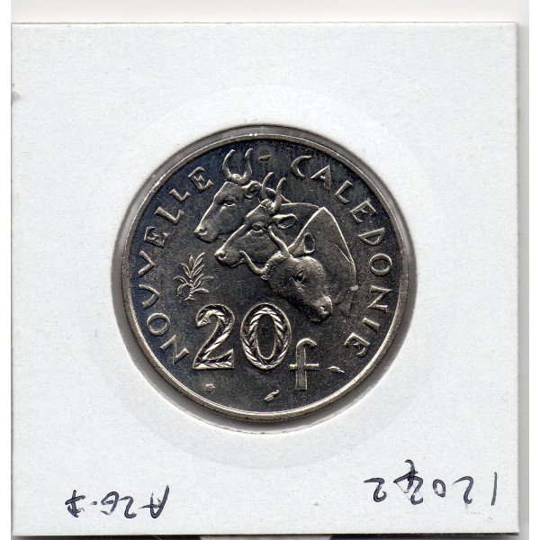 Nouvelle Calédonie 20 Francs 1986 Spl, Lec.112