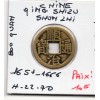Dynastie Qing, Shi Zu, Shun Zhi Tong bao 1657-1661, Hartill 22.70 Boo Quan