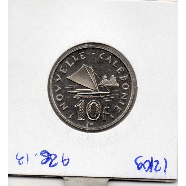 Nouvelle Calédonie essai 10 Francs 1967 Spl, Lec.83